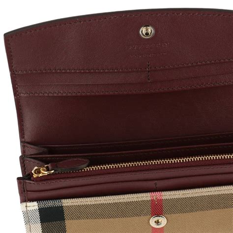 burberry wallets women|Burberry women's wallets discount.